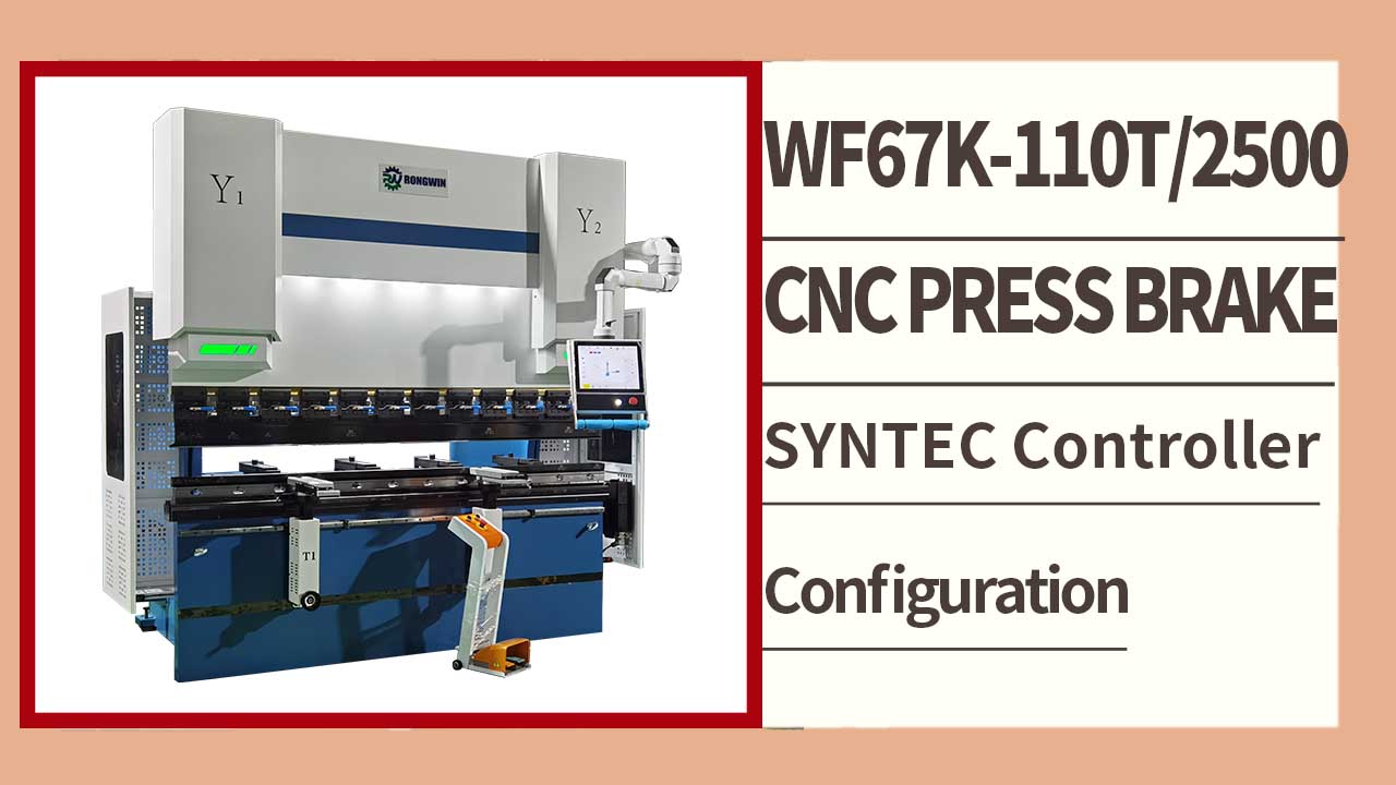 Yeni sistem ilk kez kullanıma sunuldu! SYNTEC Kontrolörlü CNC abkant presli WF67K-C110T2500
    
